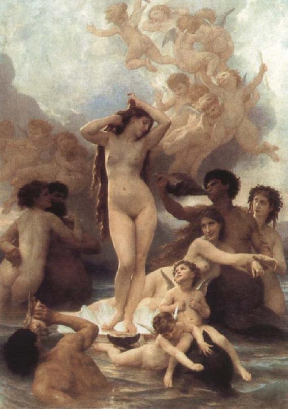 Adolphe William Bouguereau The Birth of Venus oil painting image